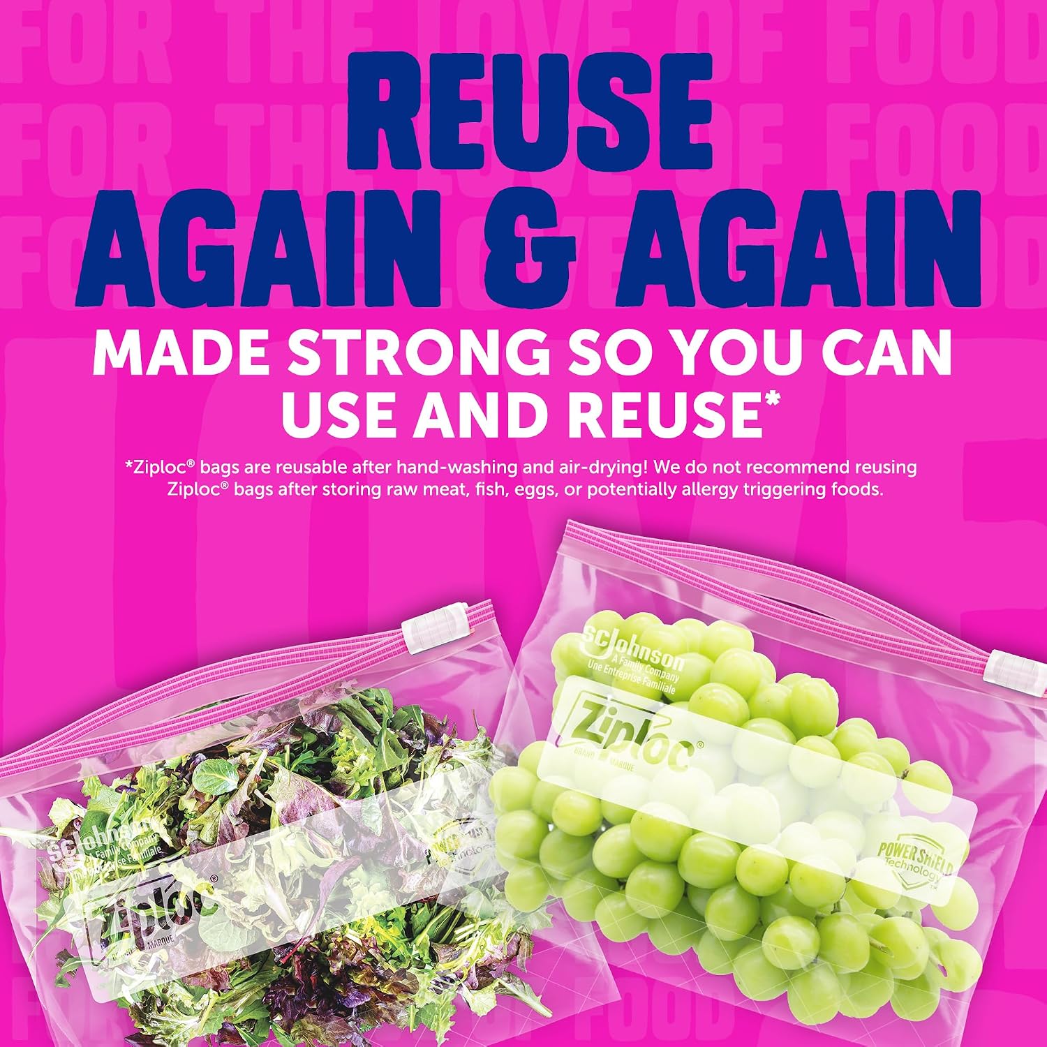 Ziploc Gallon Food Storage Slider Bags, 68 Count - view 6